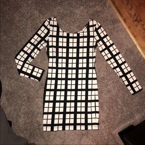 Black and white Forever 21 dress